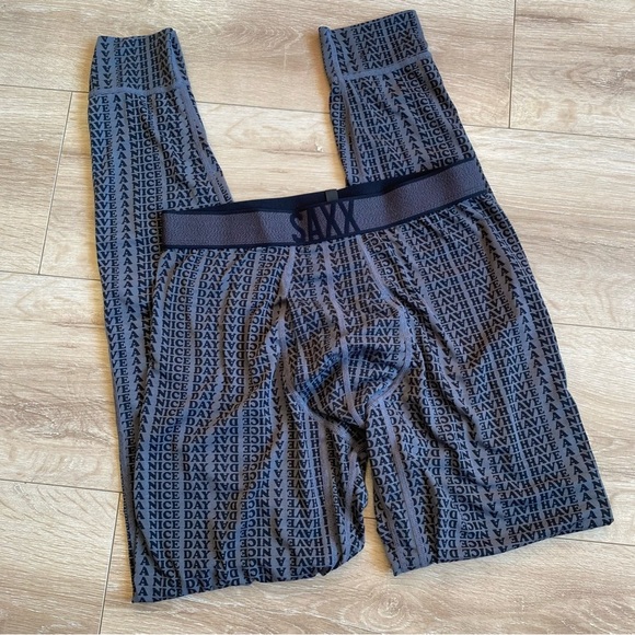 Saxx View Finder base layer set “ Have A Nice Day Long sleeve & pants - Picture 8 of 9